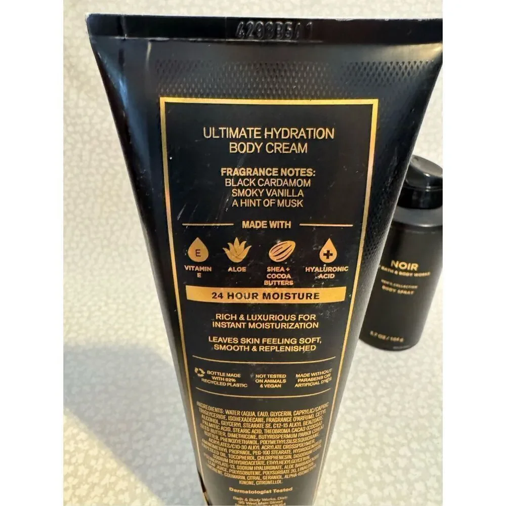 Bath and Body Works Men’s NOIR 4 Piece Set